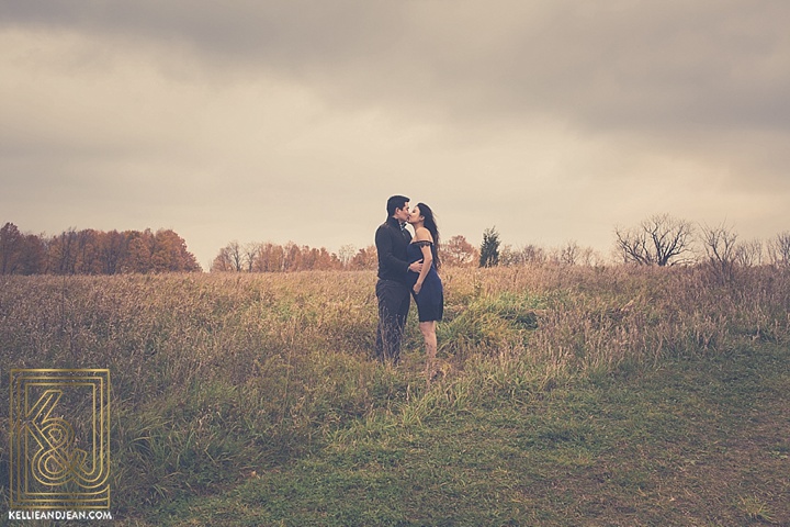 MICHIGAN MATERNITY PHOTOS IN FIELD