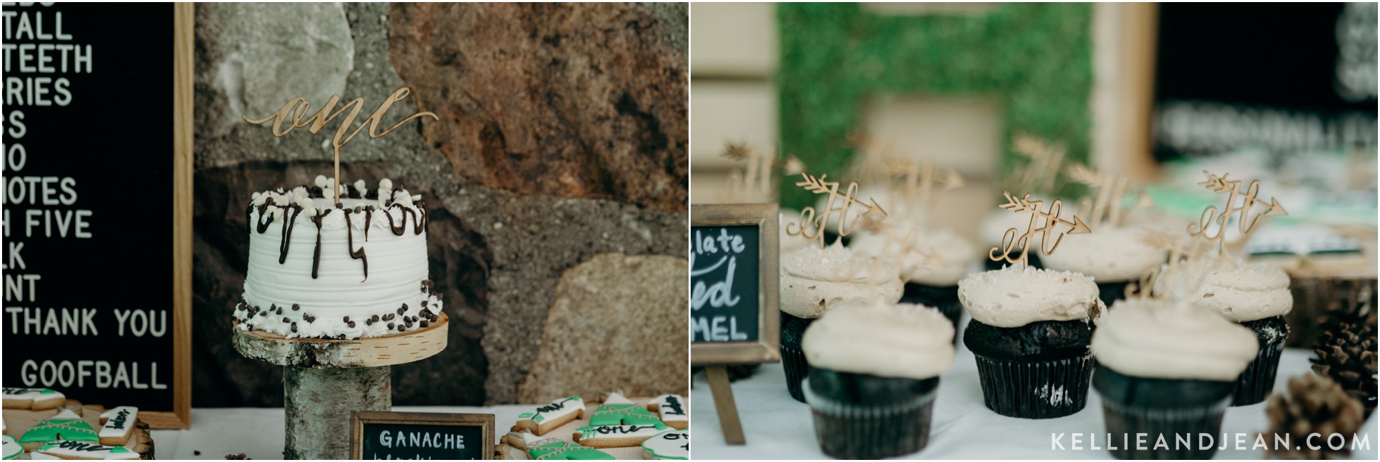 RUSTIC CAKE TOPPER