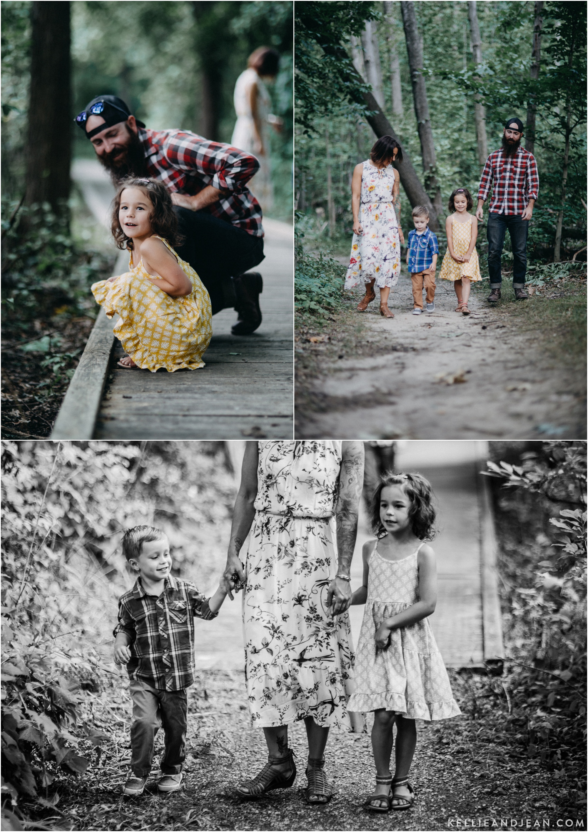 FAMILY SESSION IN THE FOREST