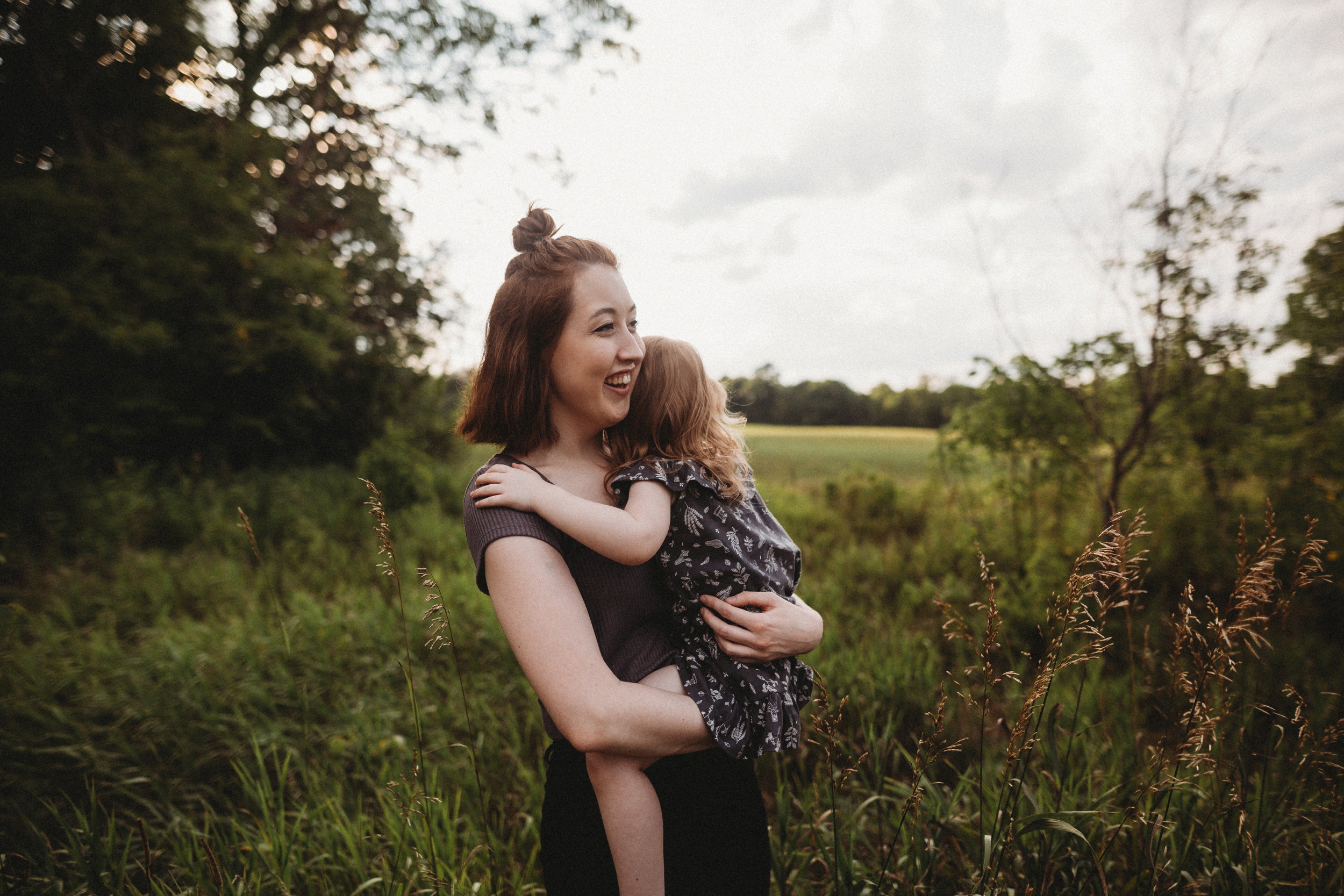 SUNSET FAMILY SESSION IN NORTHVILLE MI