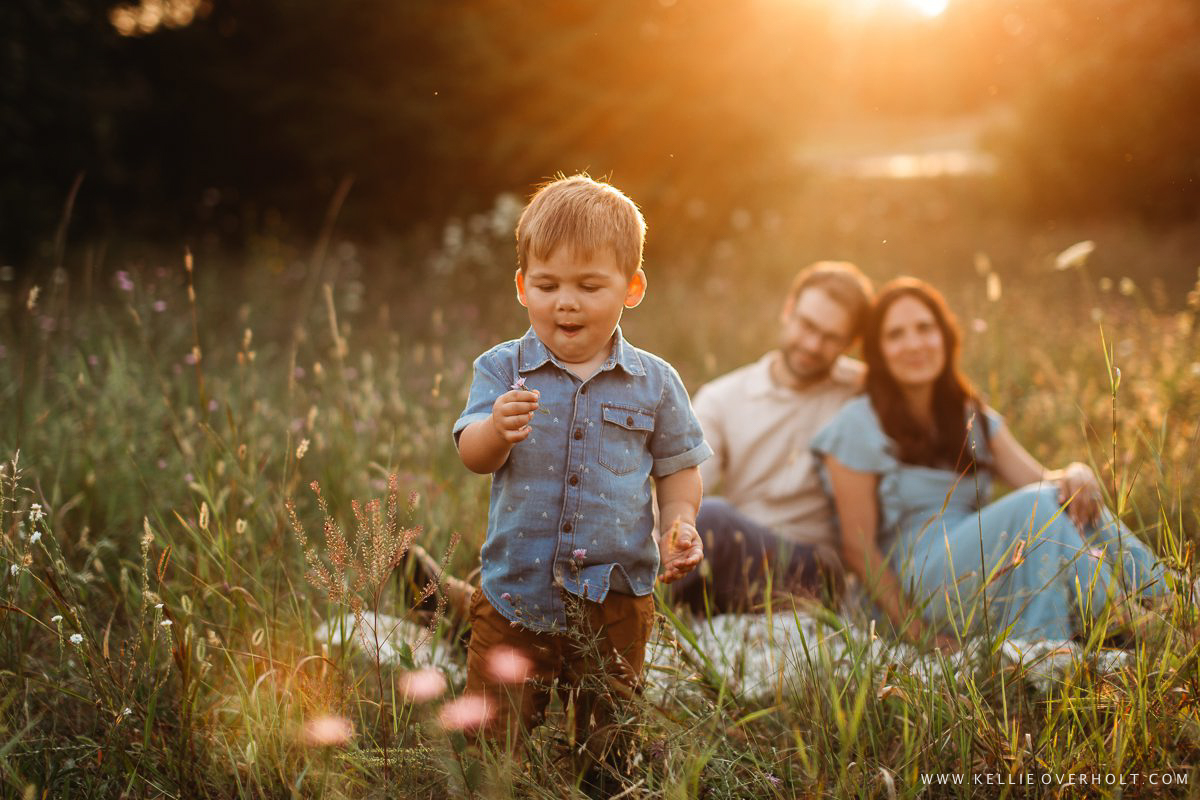 Livingston County Sunset Family photos