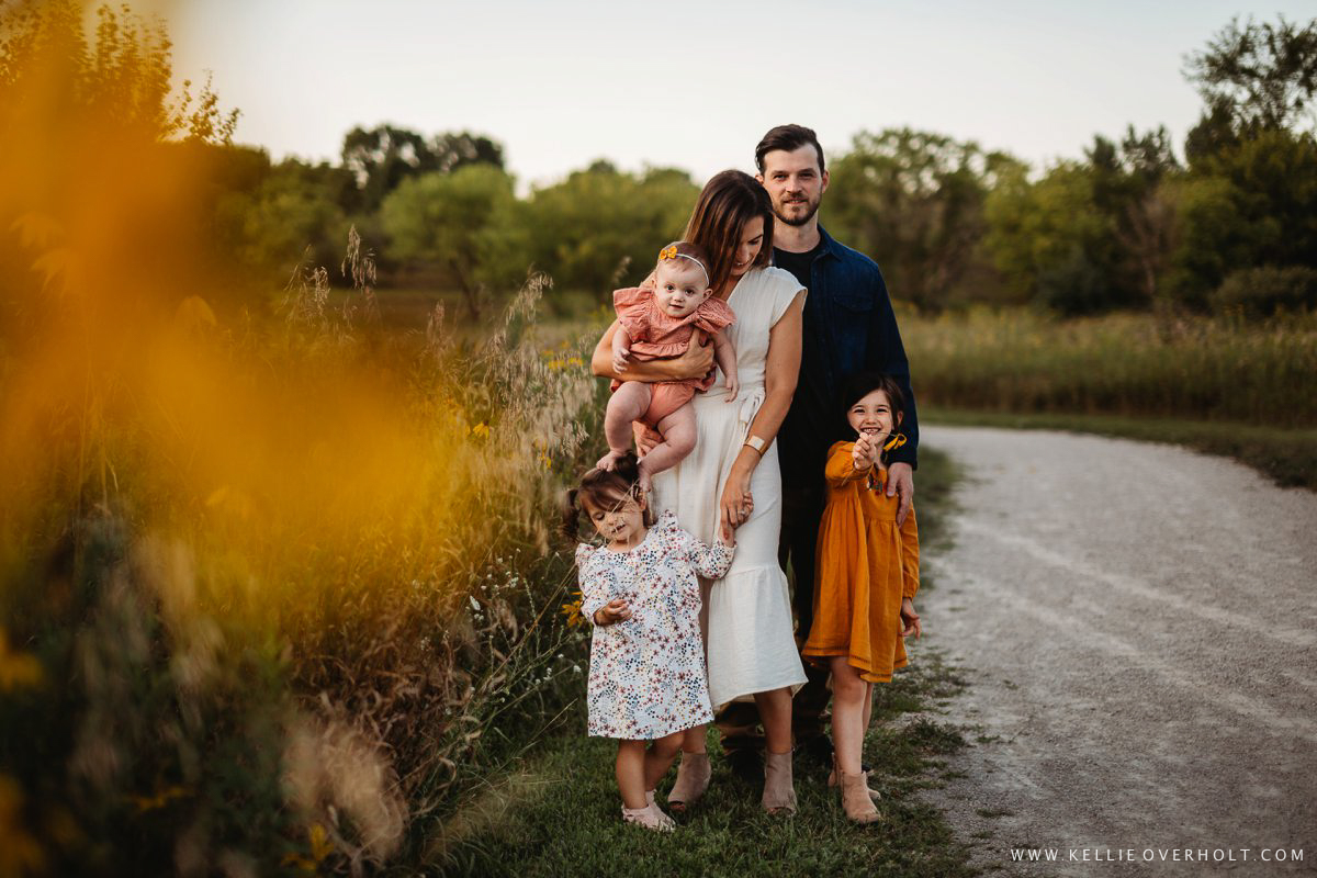 Flower Family photo session Milford MI