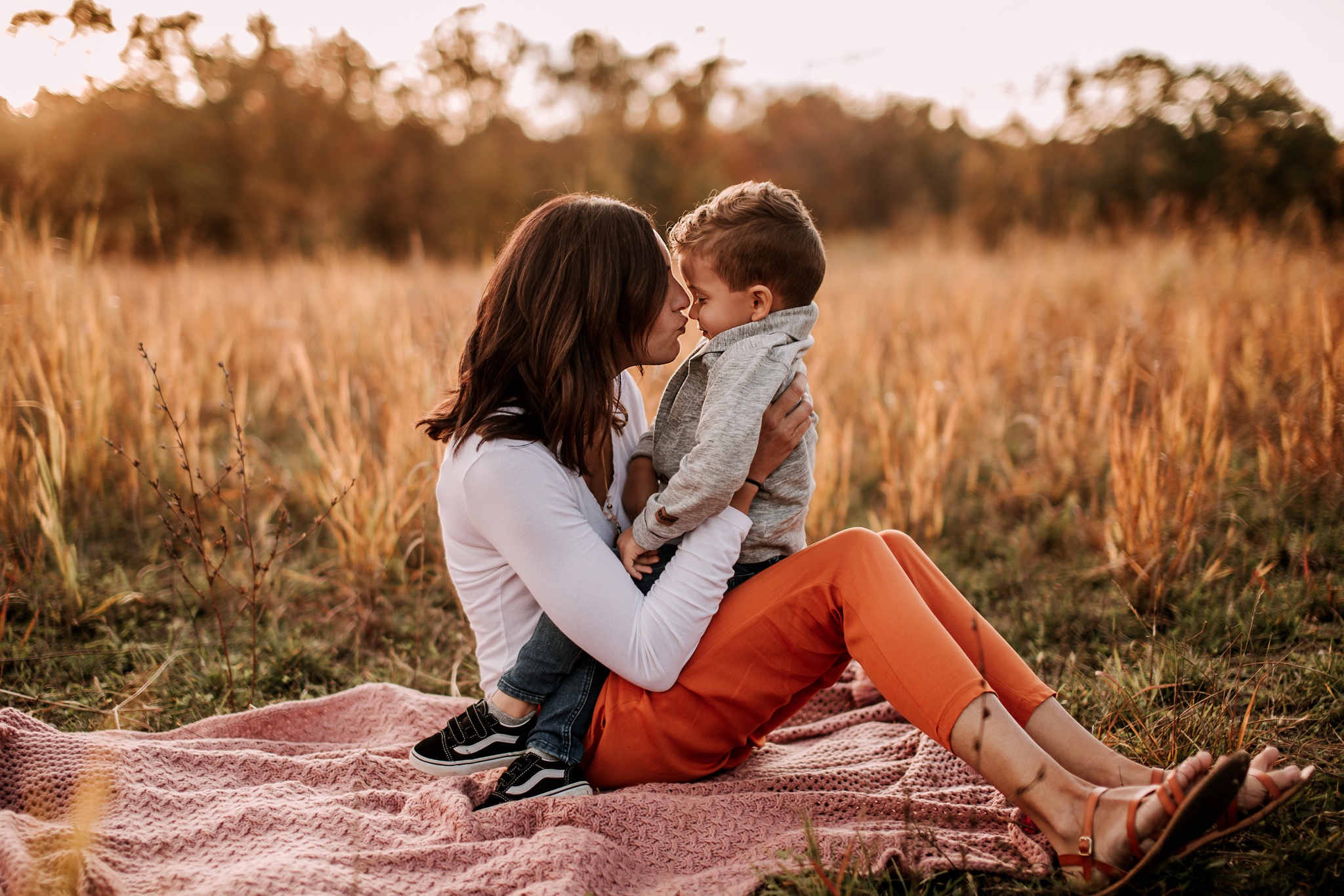 Golden Fall Family Session at Stony Creek Metropark