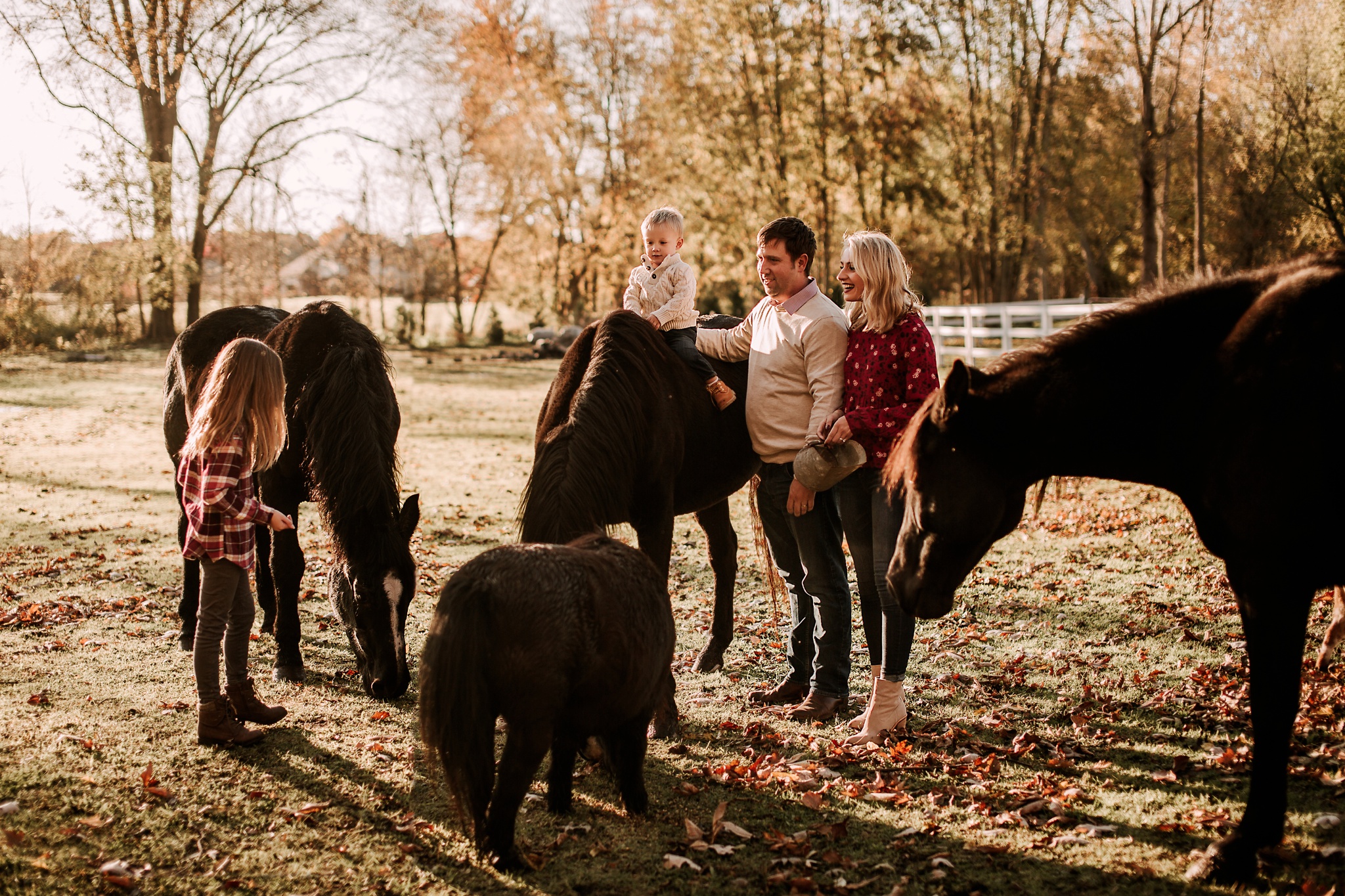 Family Session on the Farm, New Hudson