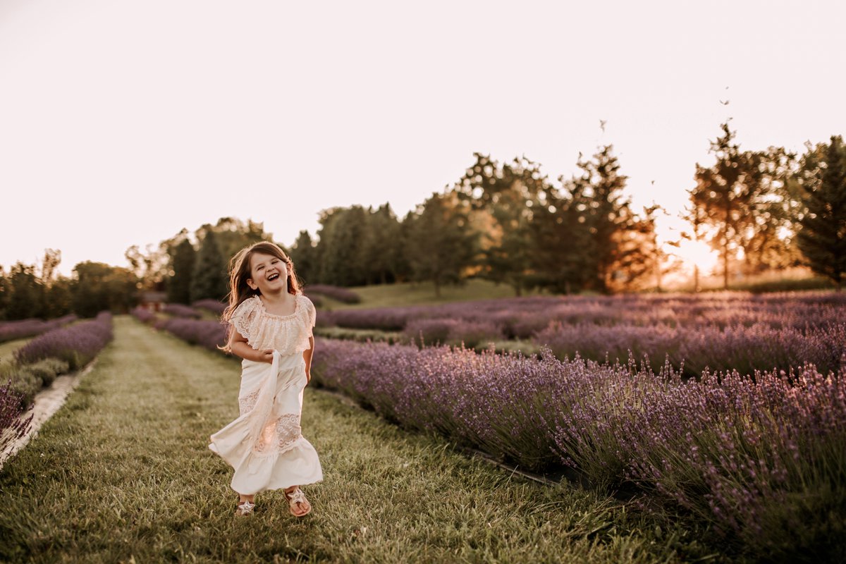 detroit lavendar family photos