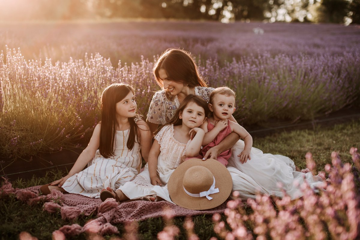 lavender field photoshoot