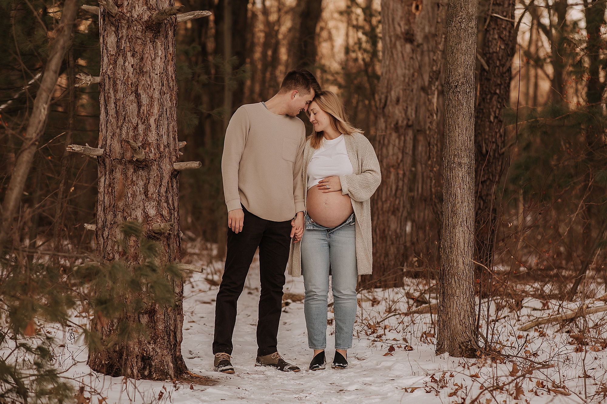 relaxed maternity session michigan