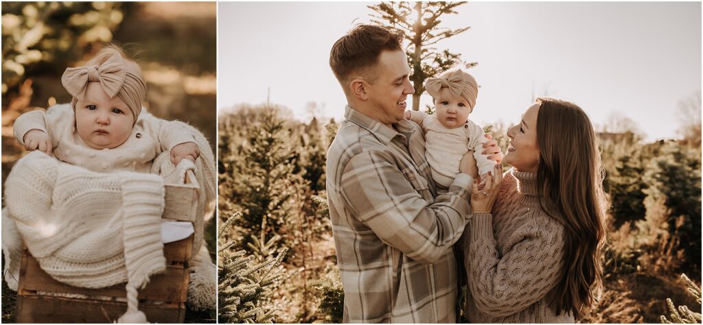 MICHIGAN TREE FARM MINI SESSION