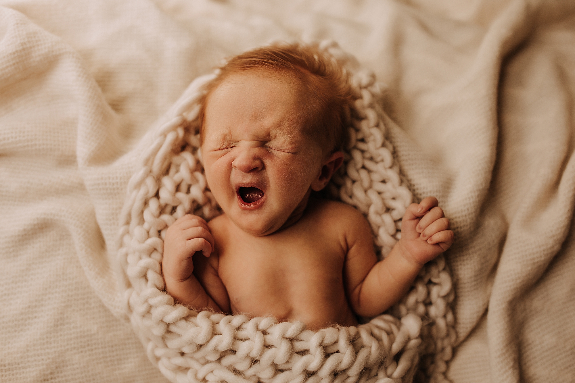 Natural Newborn Session in Livonia