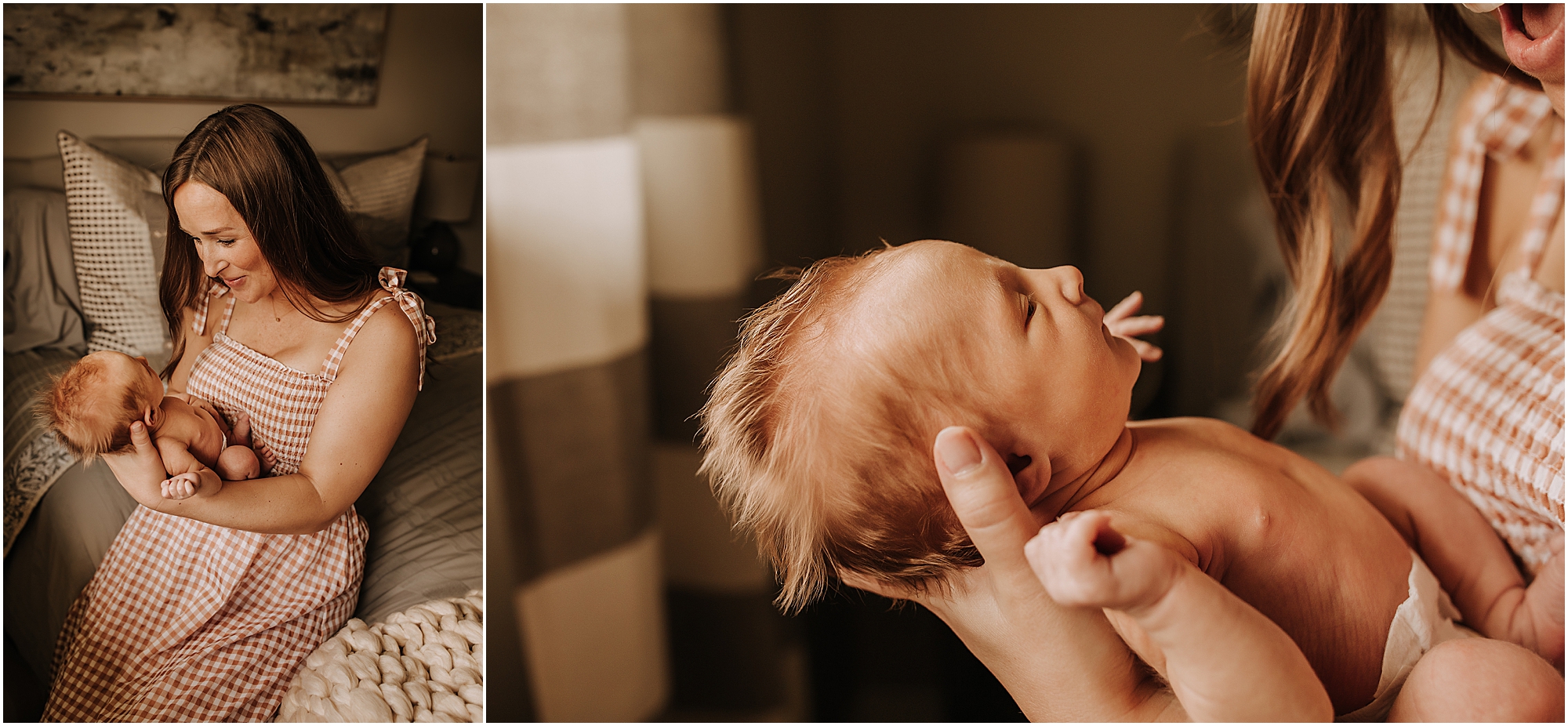 relaxed newborn photography commerce mi