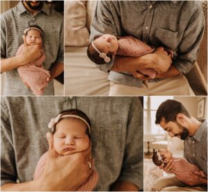 dad newborn pictures michigan