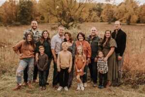 large family pictures michigan