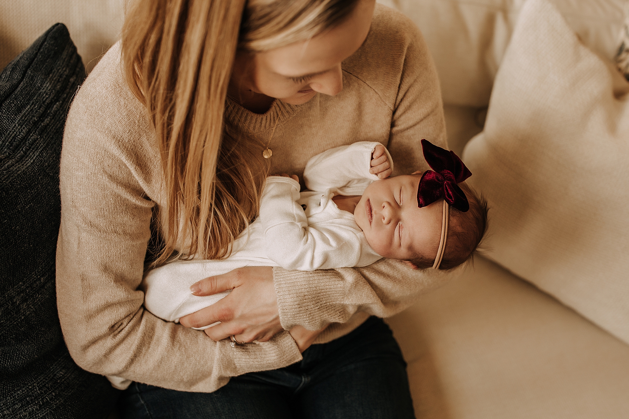 casual newborn photography fenton mi