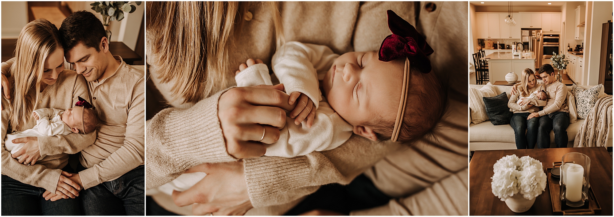 relaxed newborn photographer northville mi