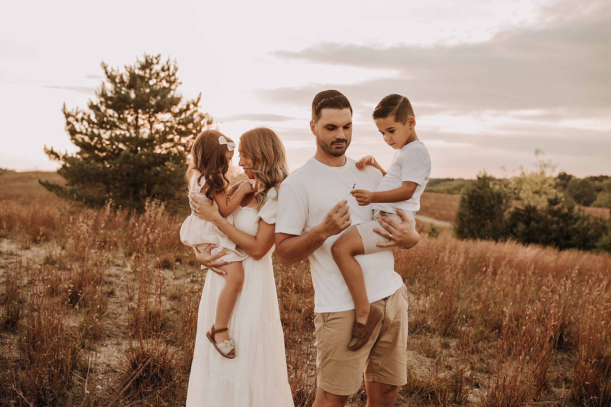 Relaxed Family Pictures MI