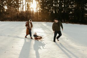 Michigan Sledding Photos