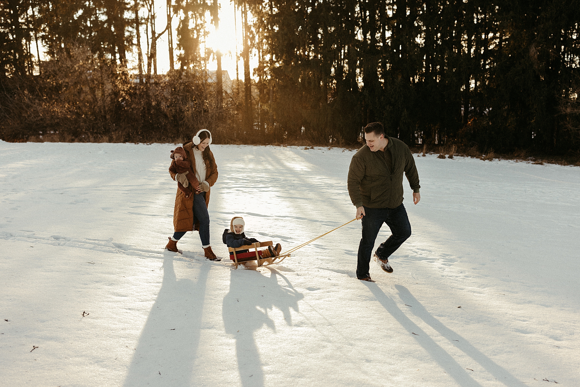 Michigan Sledding Photos
