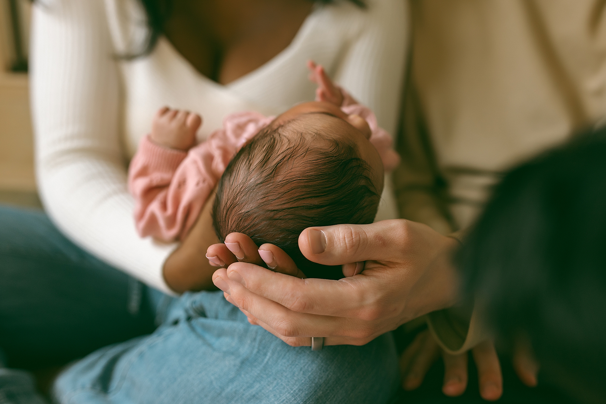 Relaxed Newborn Photos Milford MI