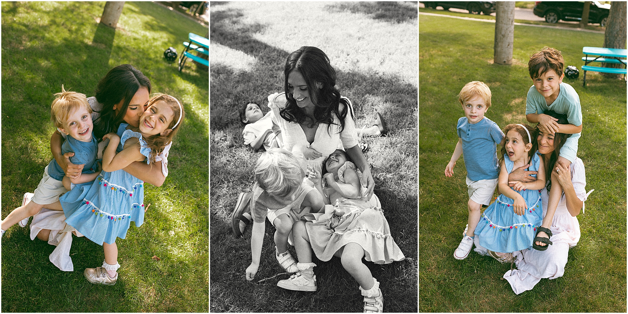 Backyard Family Photos Fenton, MI