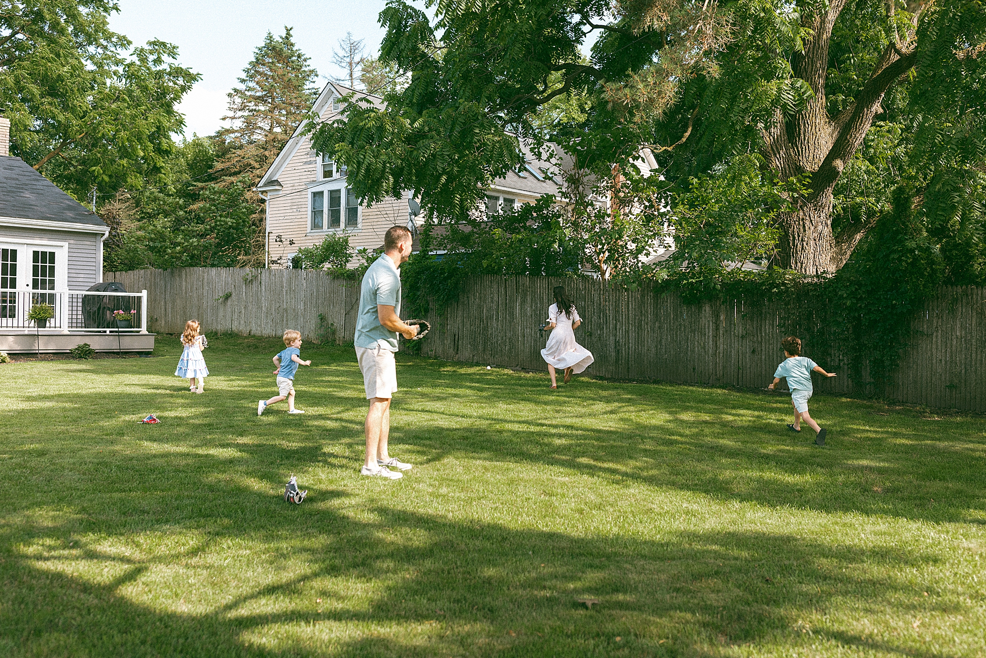 Backyard Family Photos Royal Oak MI