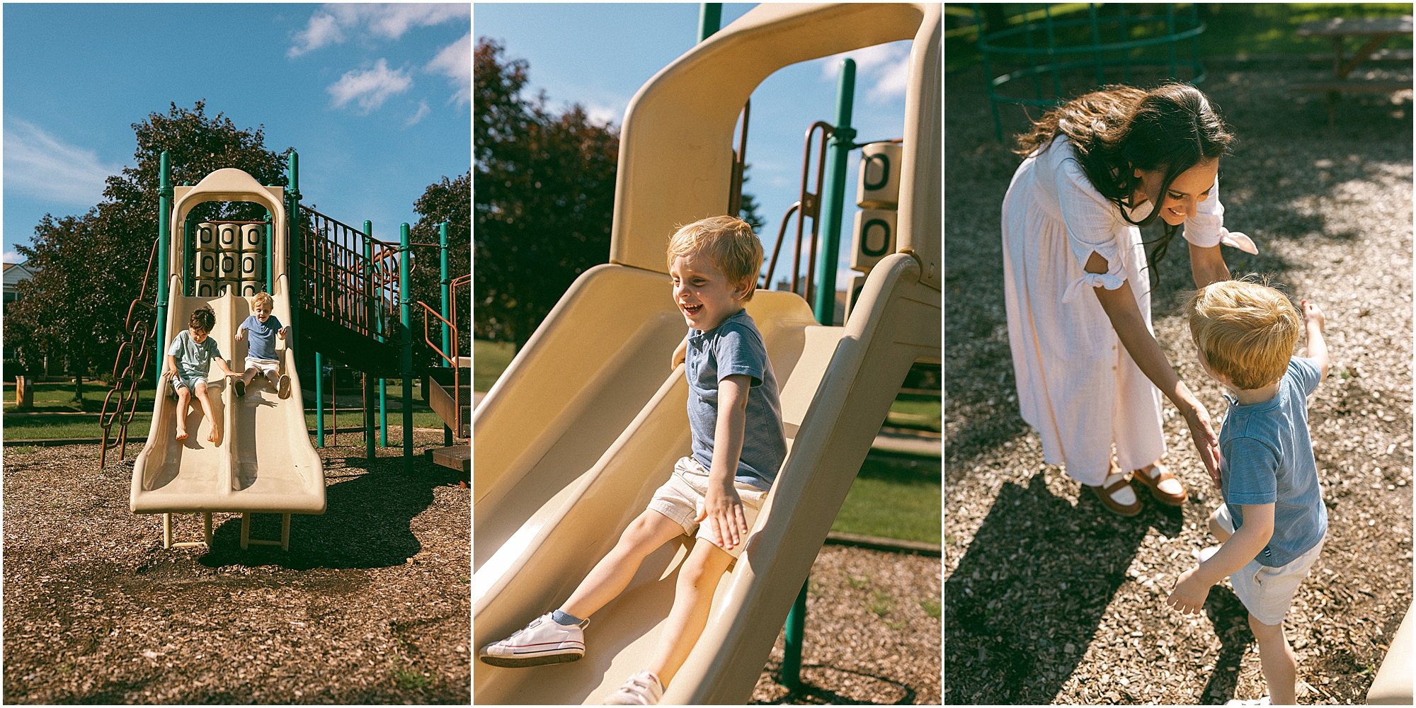 Family Pictures at the Park Brighton MI