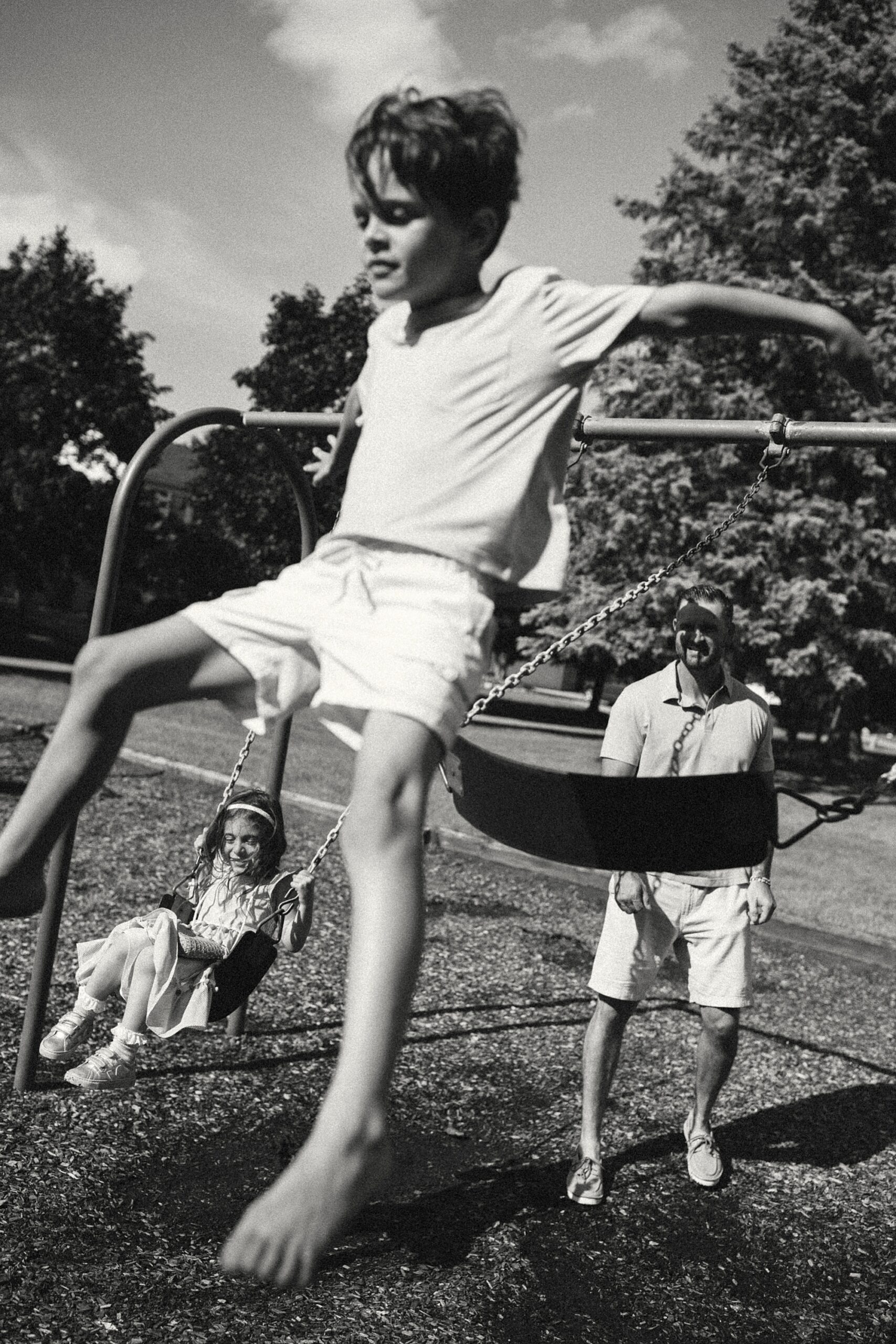 Family Pictures at the Park Royal Oak MI