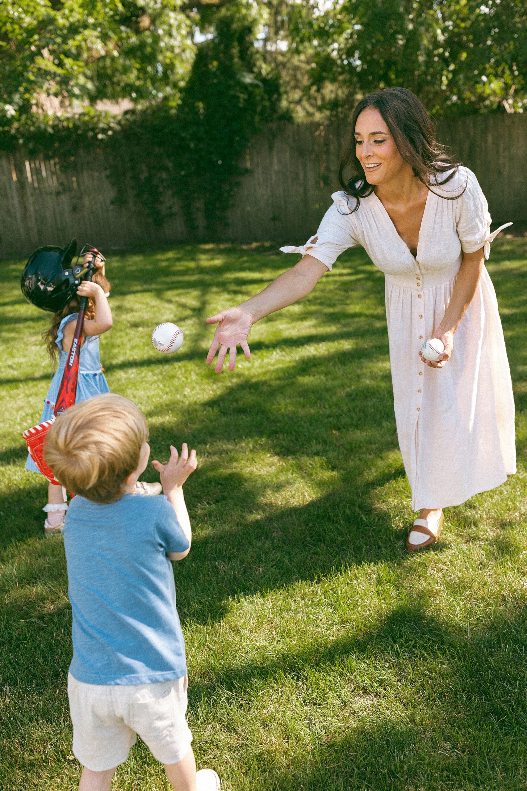 Fun Backyard Family Photos Ferndale, MI