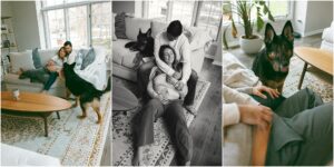 In-Home Maternity Photos Northville, MI