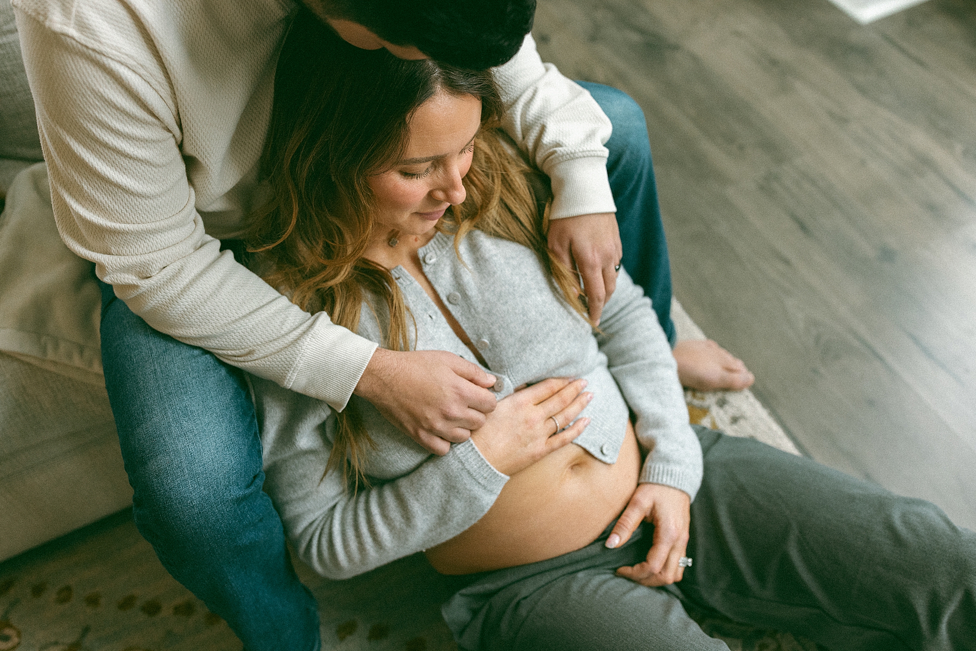 In-Home Maternity Session in Royal Oak, MI