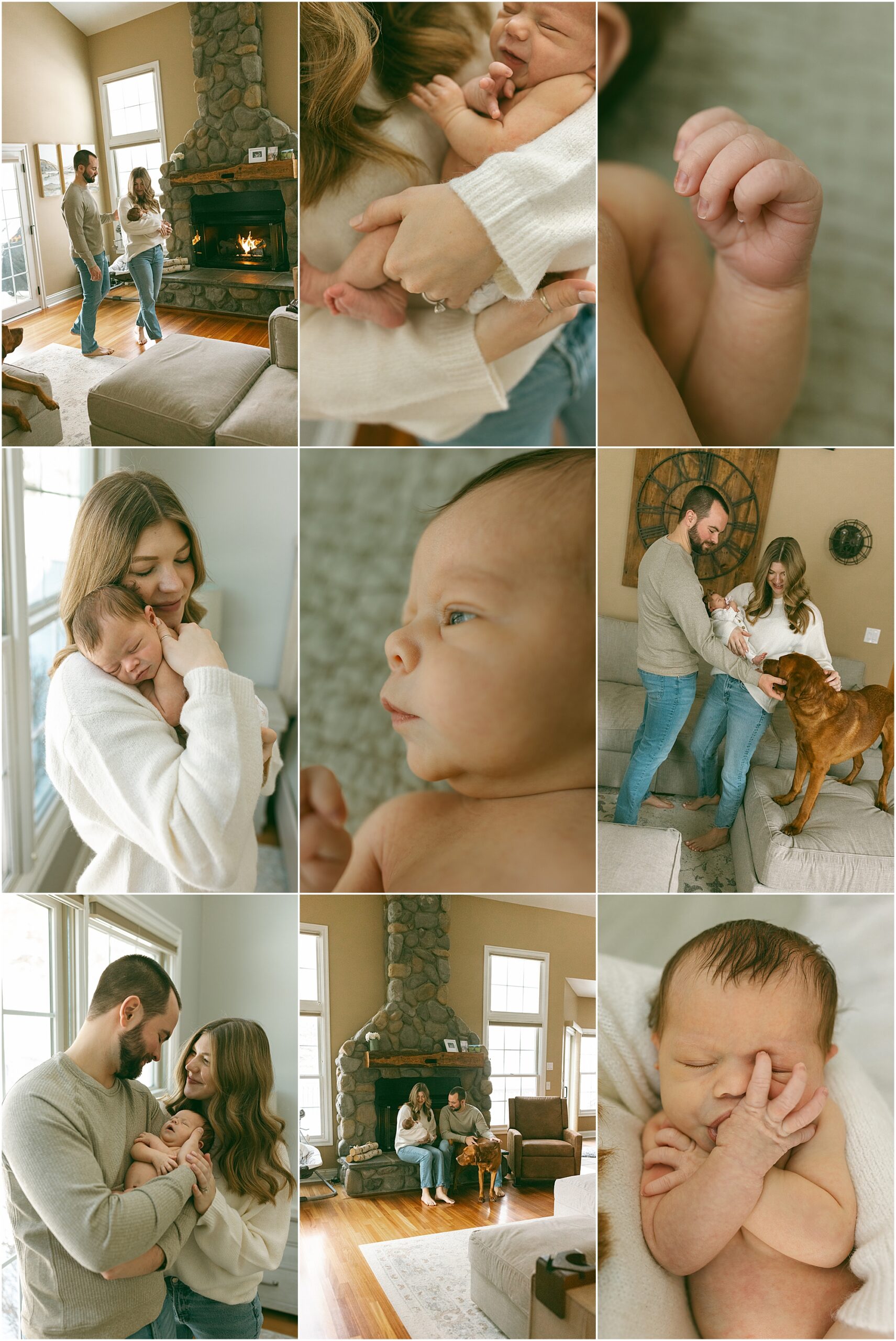 In-Home Newborn Session Clarkston, MI