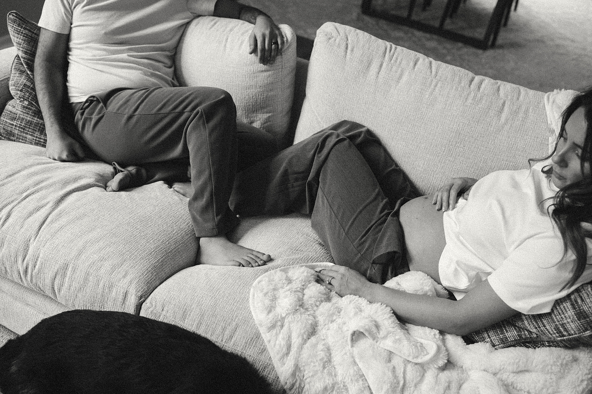 Maternity Photos at Home Fenton MI