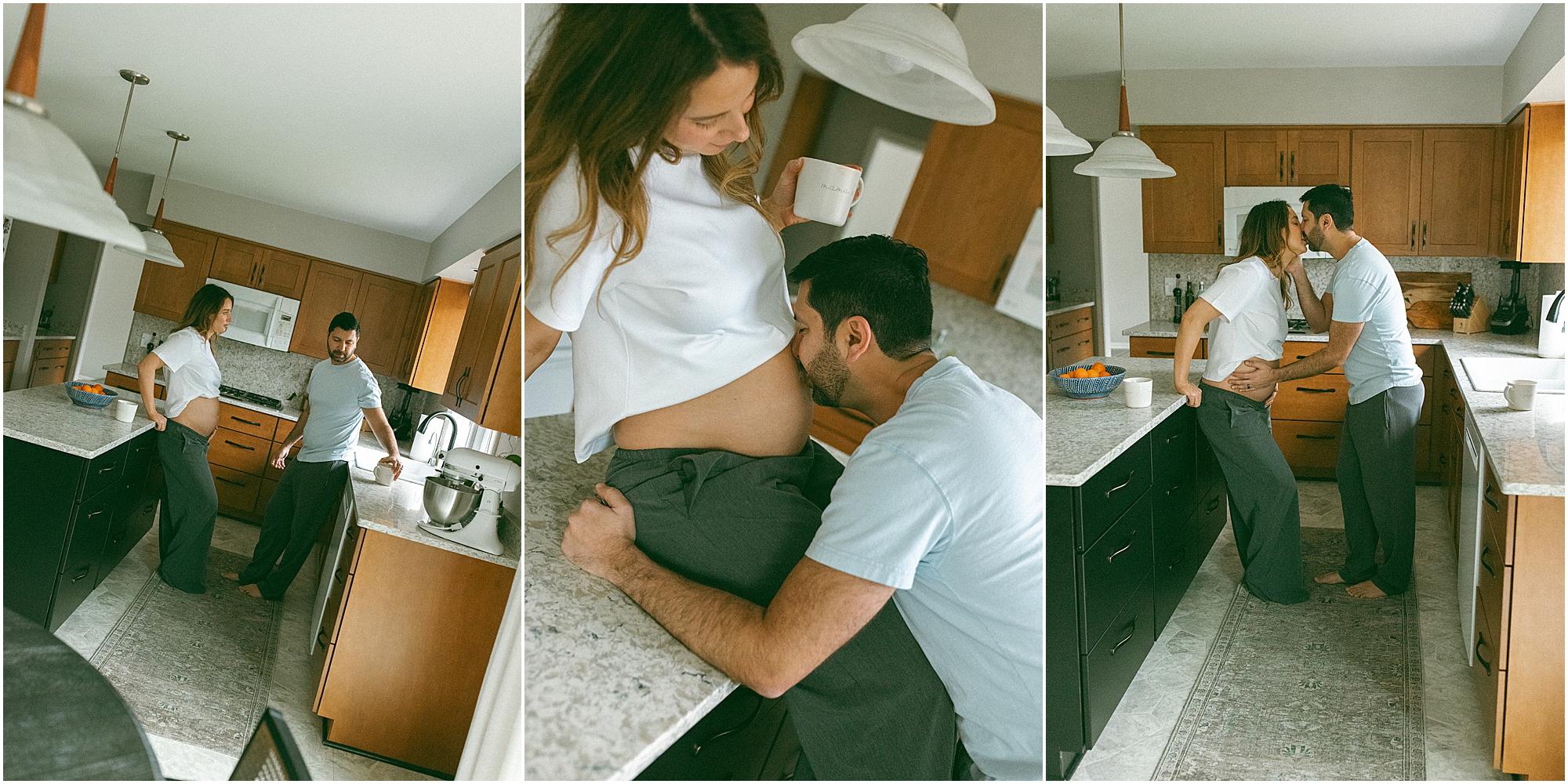 Maternity Photos at Home Royal Oak