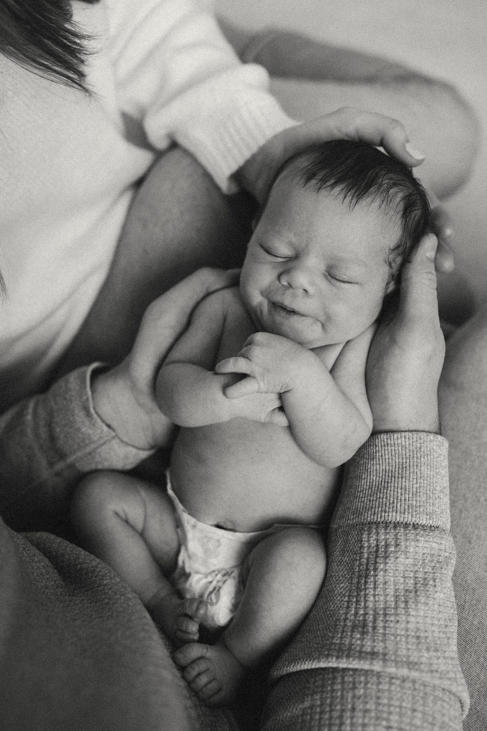 Newborn Pictures at Home Metro Detroit