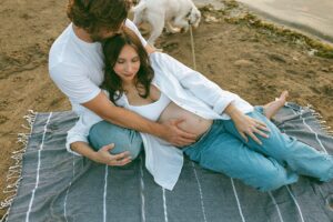 Beach Maternity Pictures Troy MI