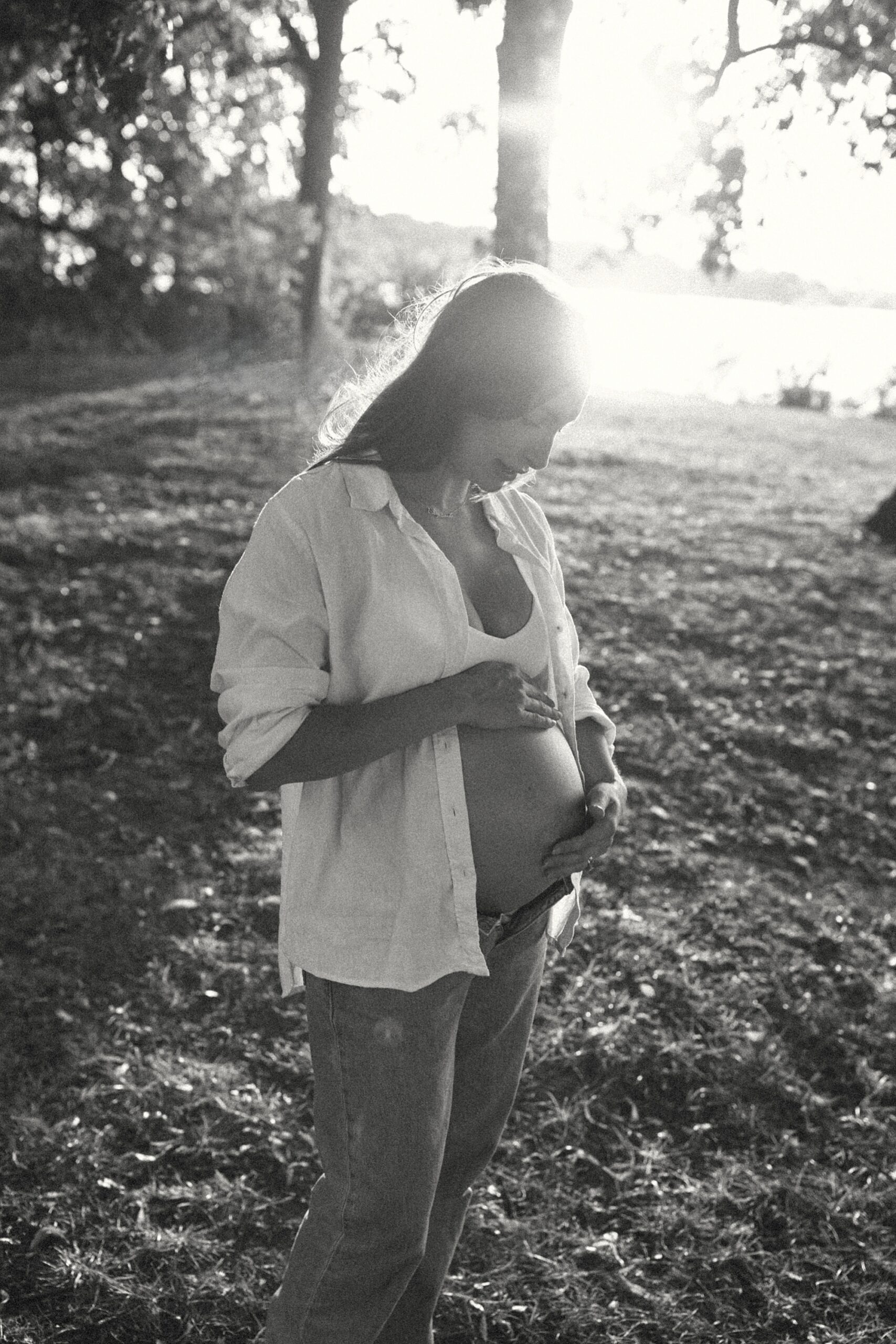 Maternity Pictures at Kensington Metropark