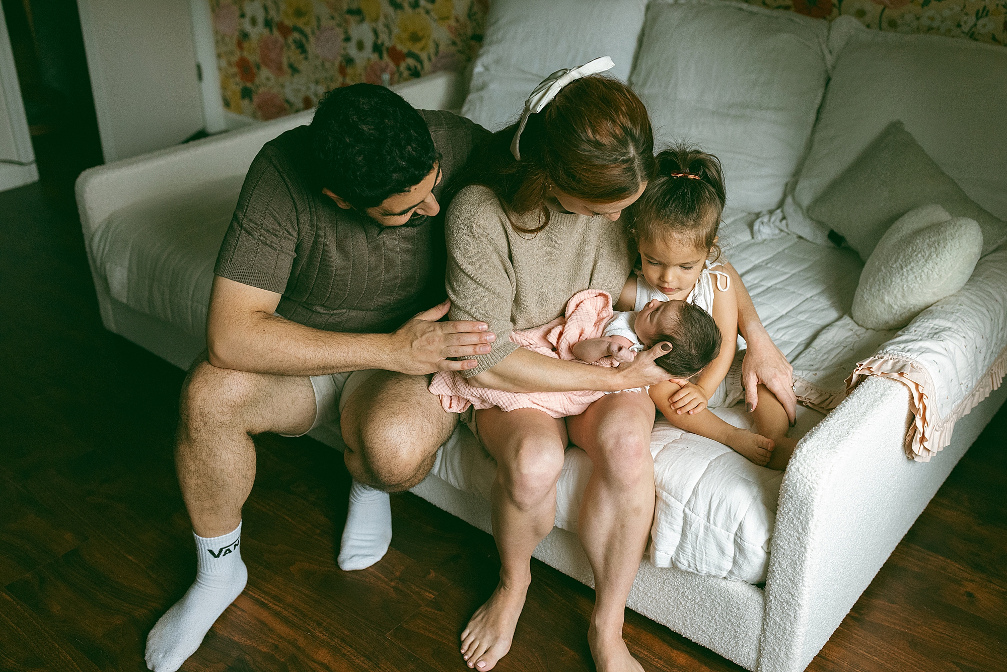 Northville in home Newborn Photographer