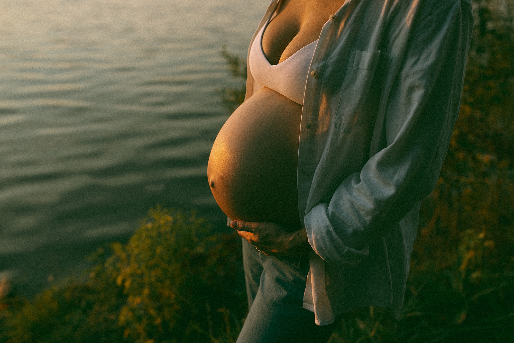 Water Maternity Pictures Michigan