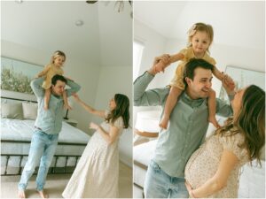 Family Maternity Pictures Fenton MI