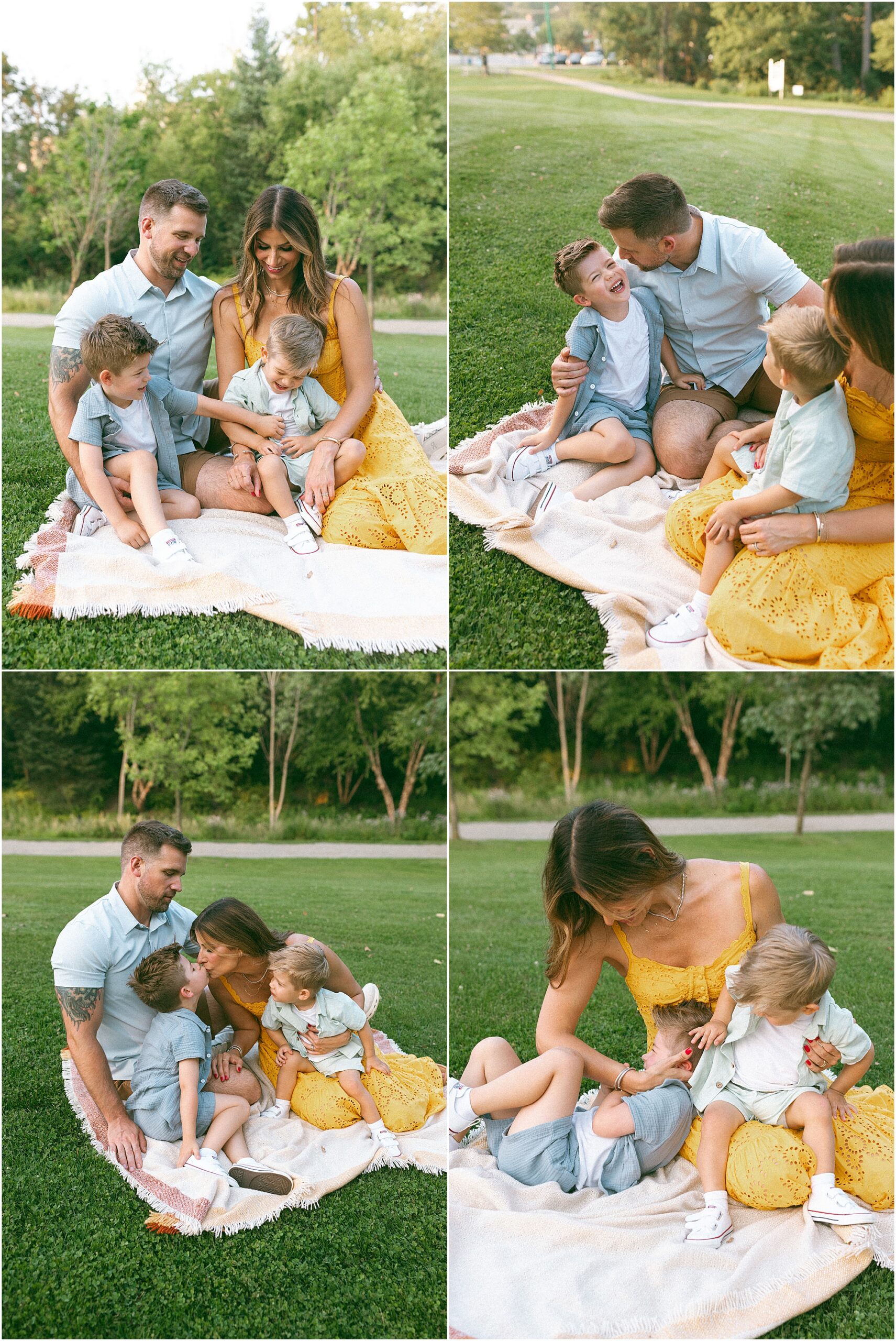 Fun Family Pictures Birmingham MI