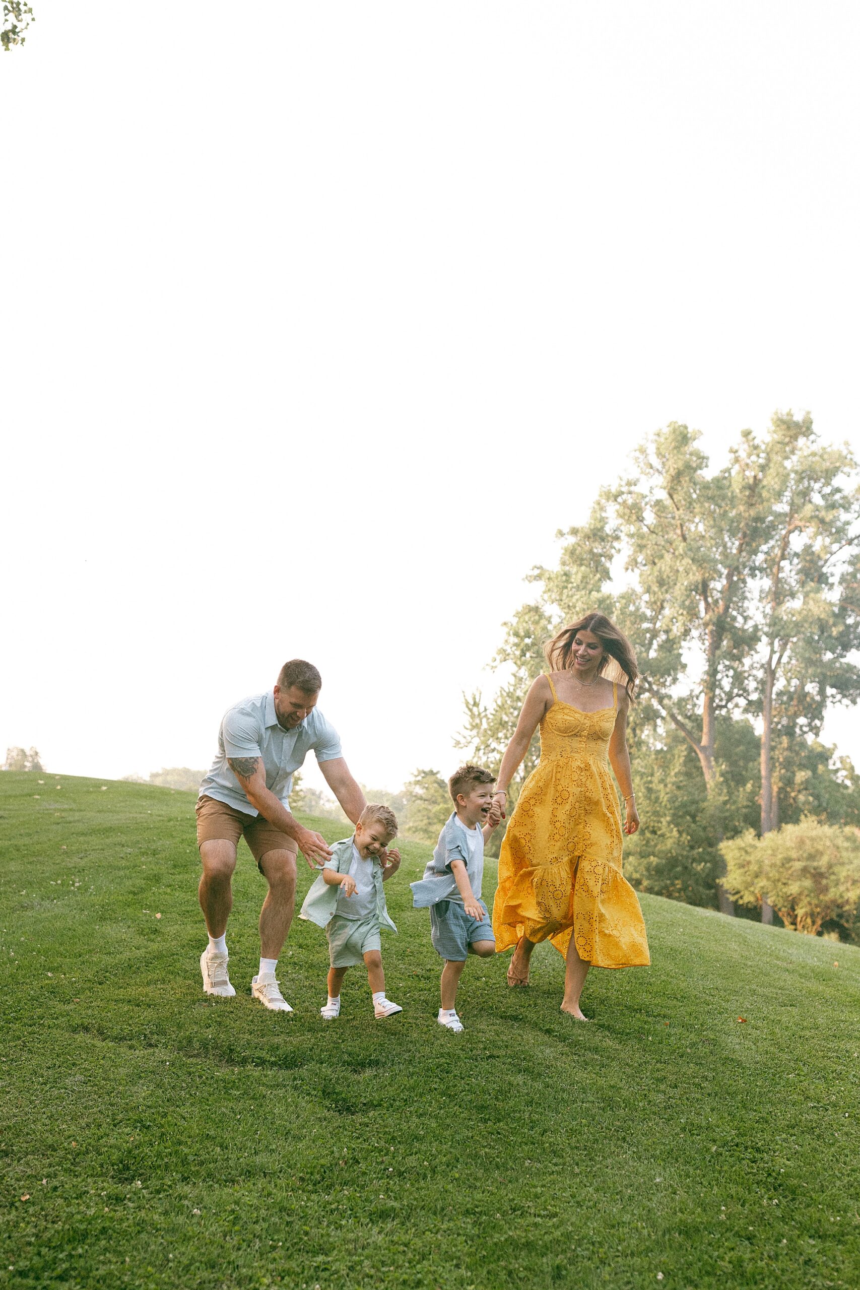 Playful Family Pictures Birmingham MI