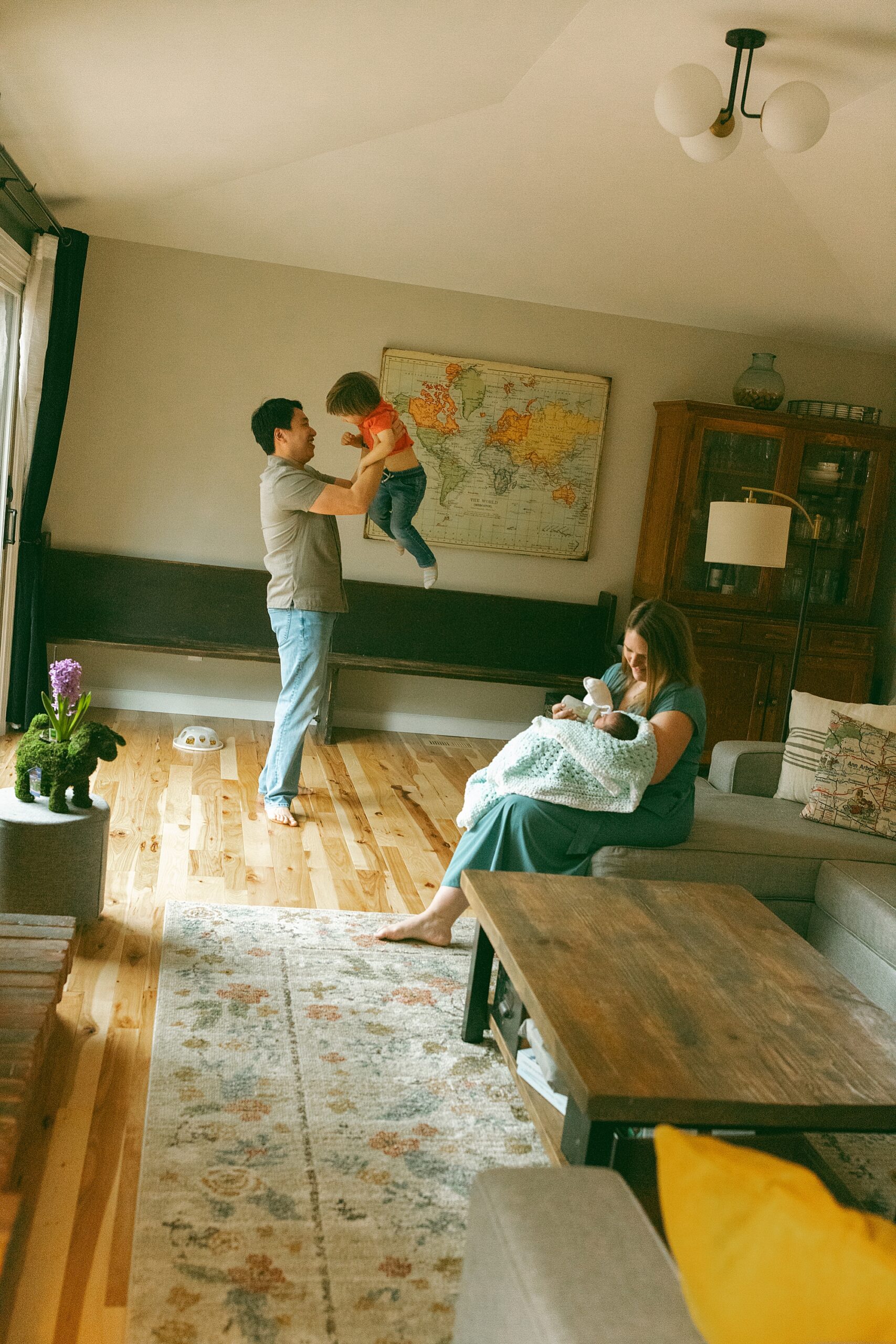 Michigan Family Newborn Pictures