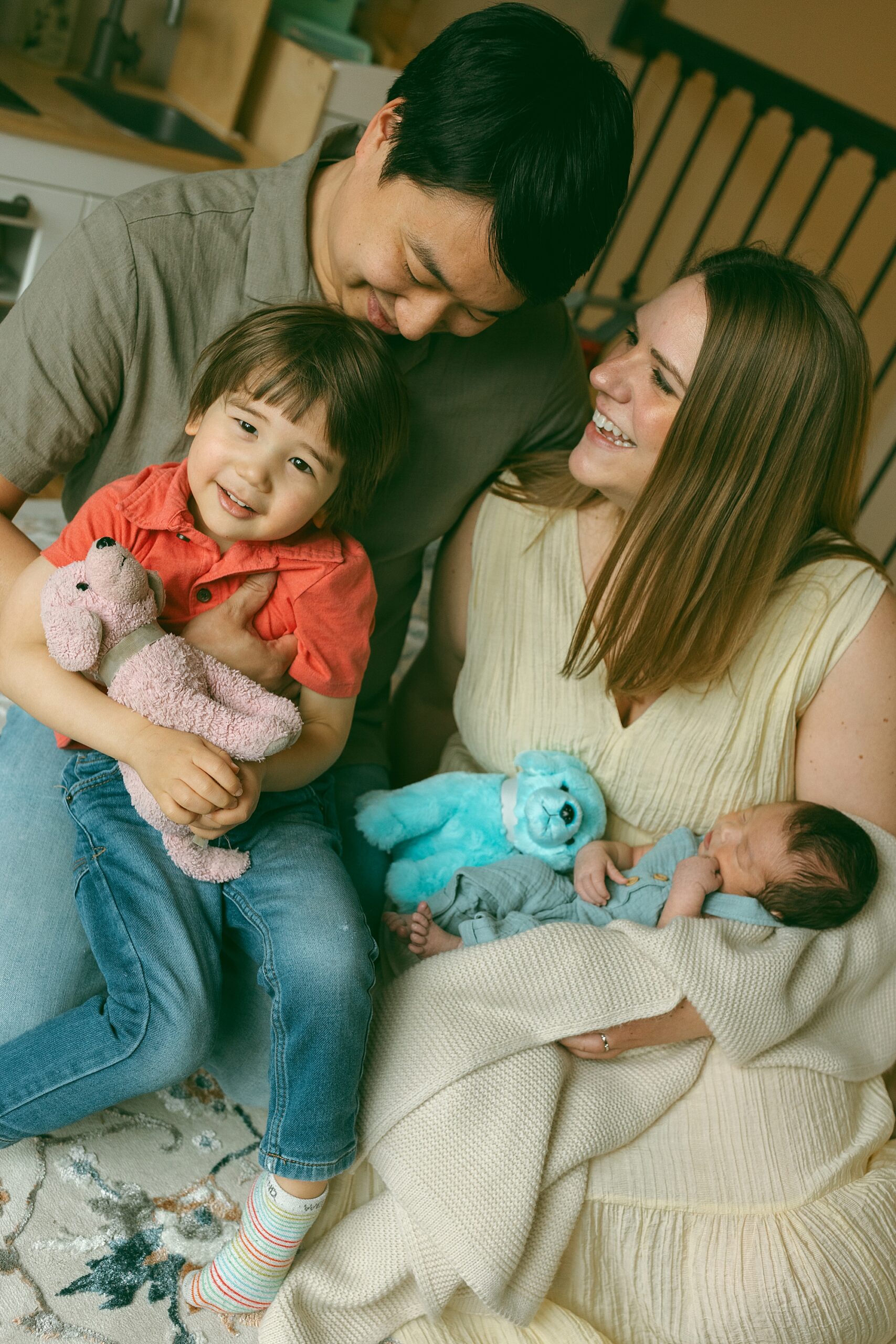 Newborn Picture at home Michigan
