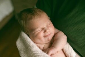 At Home Newborn Pictures Fenton MI