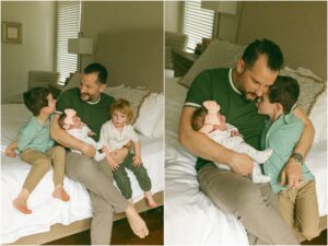 At Home Newborn Pictures Milford MI