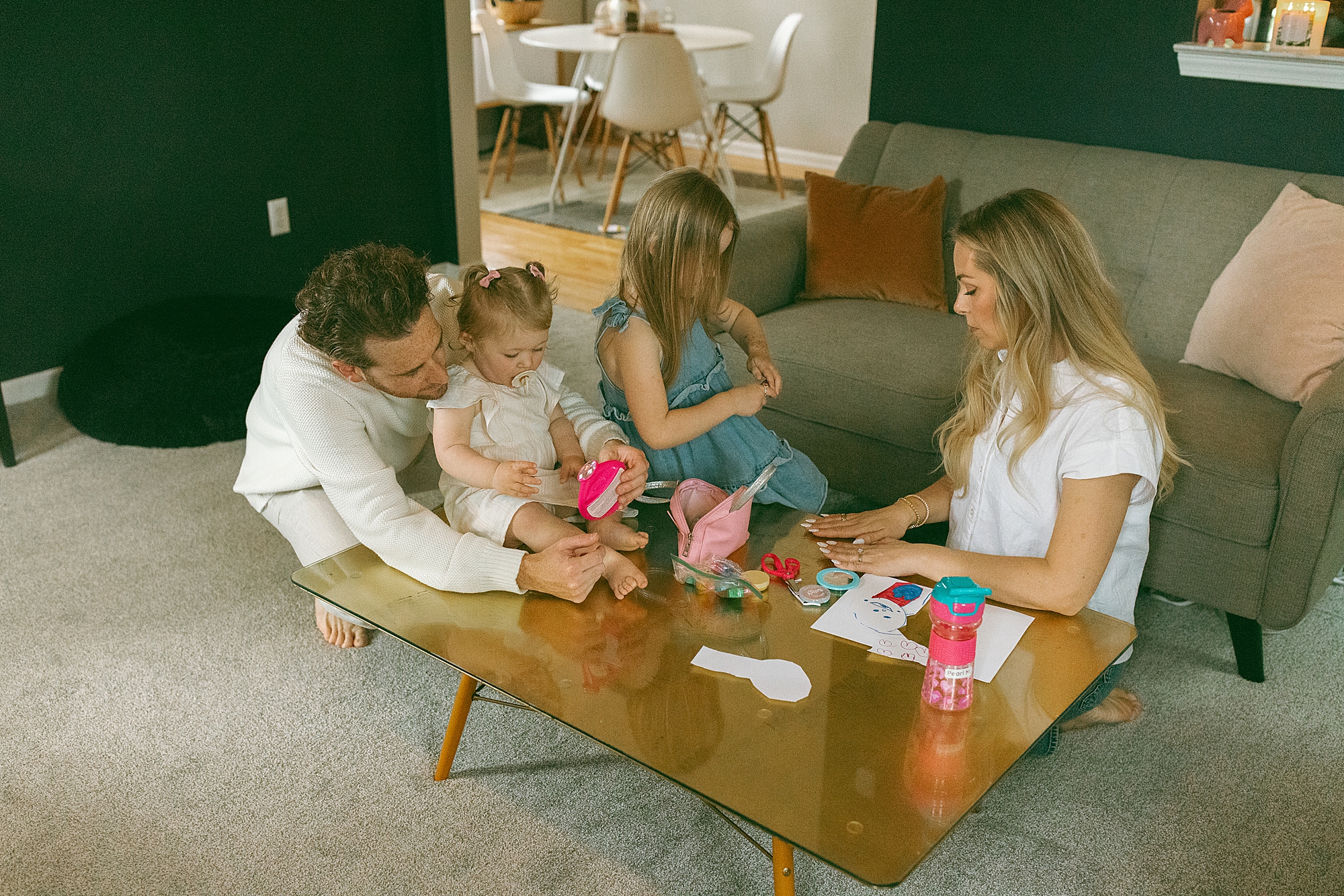 Fun Family Photos at Home Berkley MI