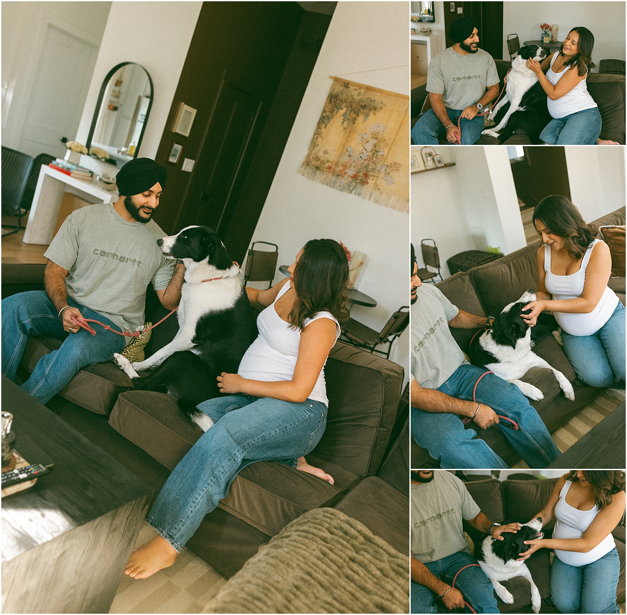 Maternity Pictures at Home Ann Arbor MI